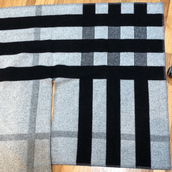 Mega check cape Burberry prorsum collection natural white - Picture 14 of 16